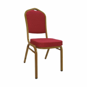 Premium Gold-Frame Banquet Event Chair