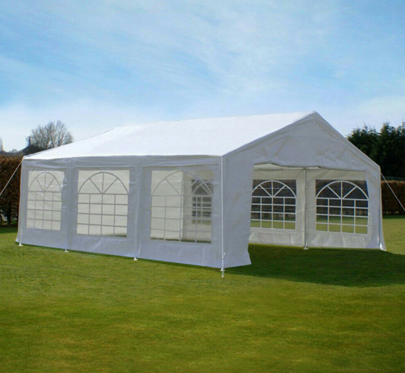 3x6m Weather-Resistant Party Tent with Full Wall Kit