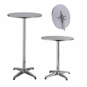 Round Aluminium Cocktail Table (60cm)