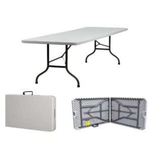2.4m Plastic Folding Table