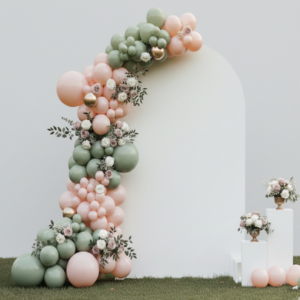 White Arch Backdrop Panel – MDF Display Frame (90cm Width)