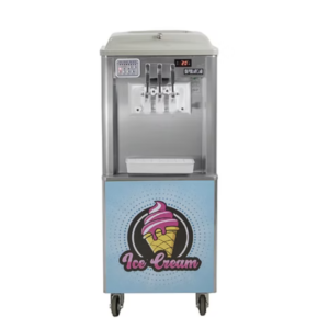 Soft Serve Ice Cream Machine with Air Pump – Dual Flavour (Refrigerated Hopper Option)