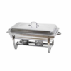 Stainless Steel Chafing Dish – 11L Catering Server with Fuel Holders